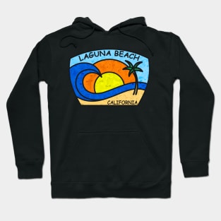 Surfing Laguna Beach California Surf Surfer Hoodie